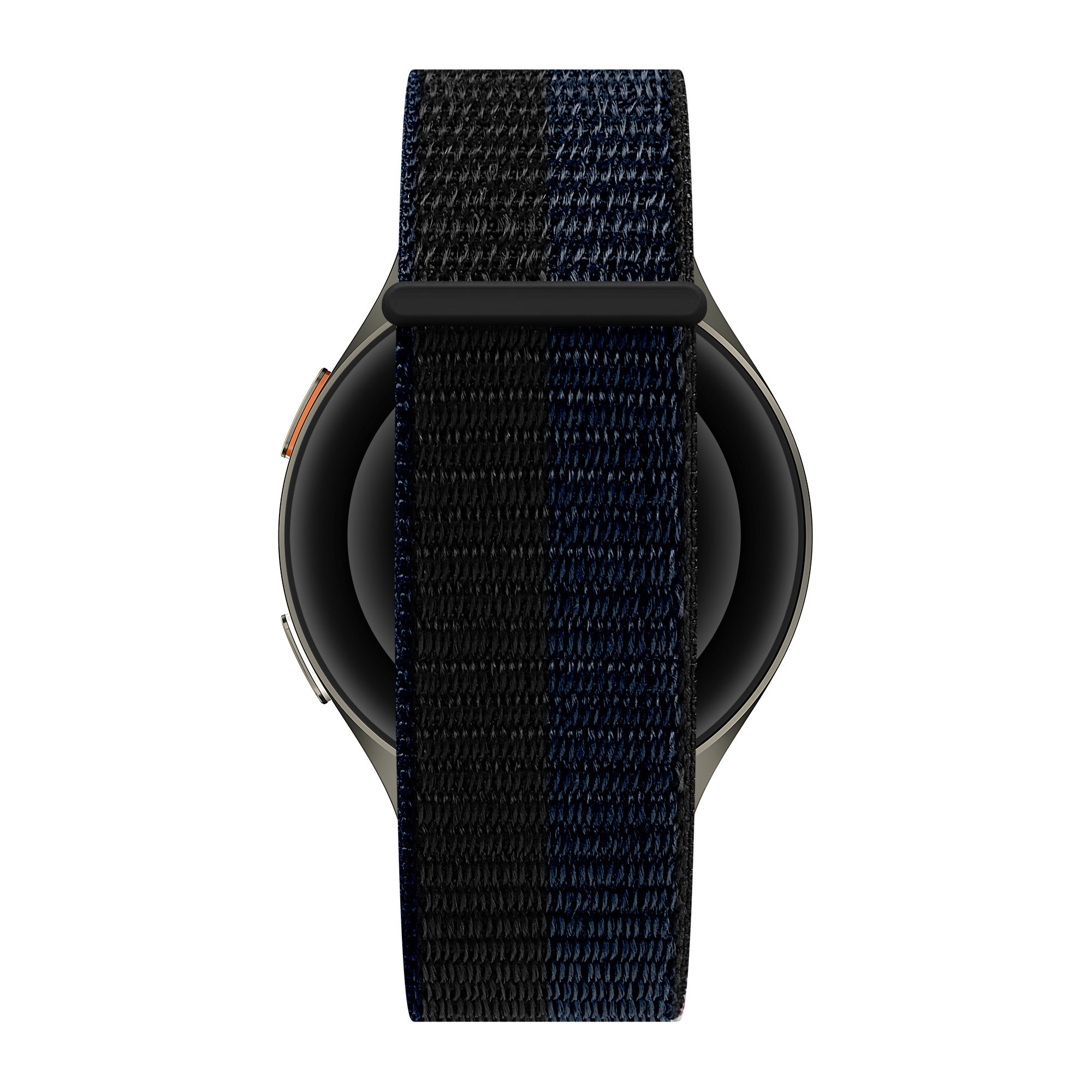 Bandz Bracelet nylon 'Easy Fit' Samsung Galaxy Watch 7 - 44mm (noir/bleu)