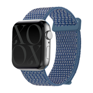 xoxo Wildhearts Apple Watch Nylon Strap (Blue)