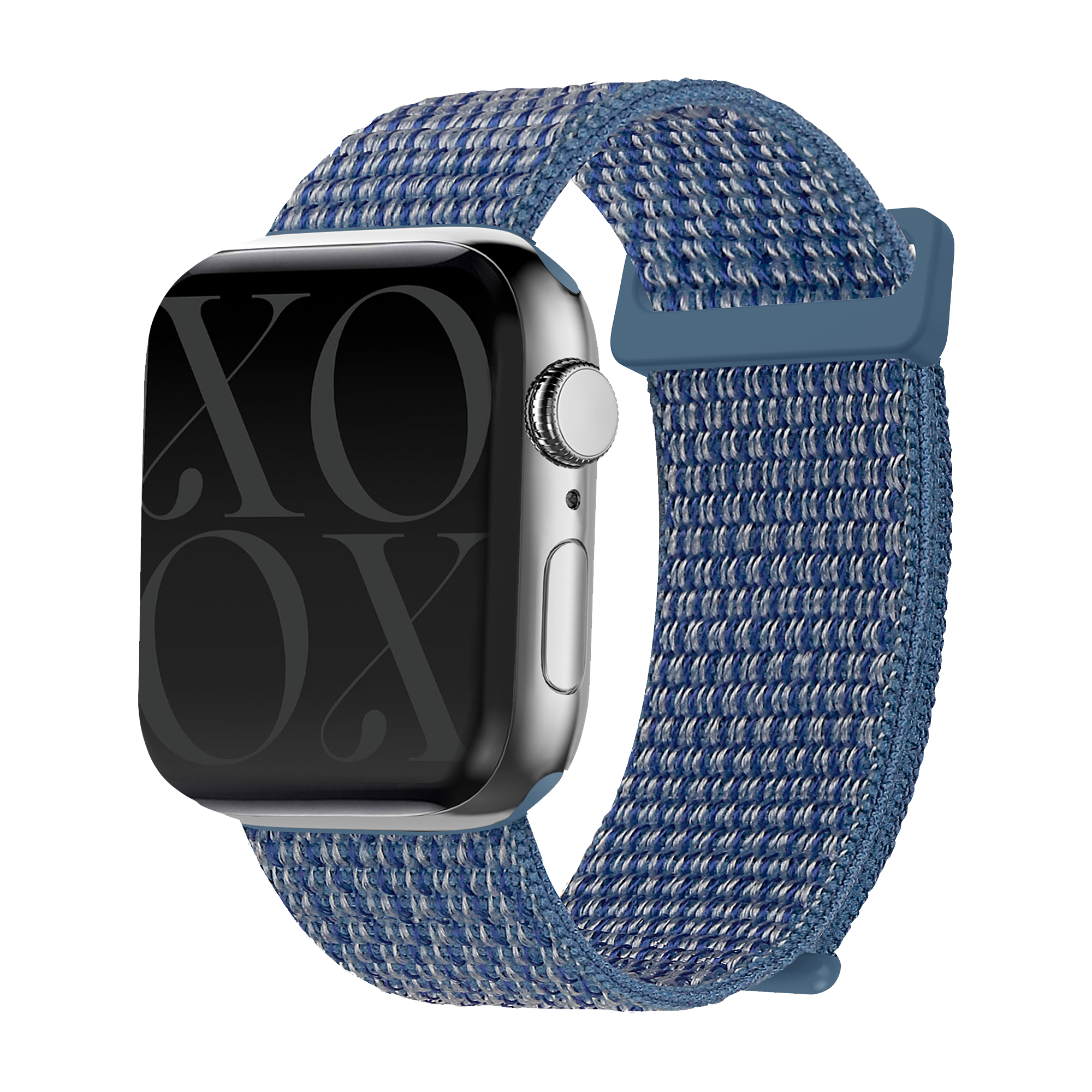 Bracelet nylon xoxo Wildhearts Apple Watch (bleu)