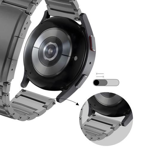 Bandz Fossil Gen 5e - 44mm Titanium Strap 'Classic' (Graphite)