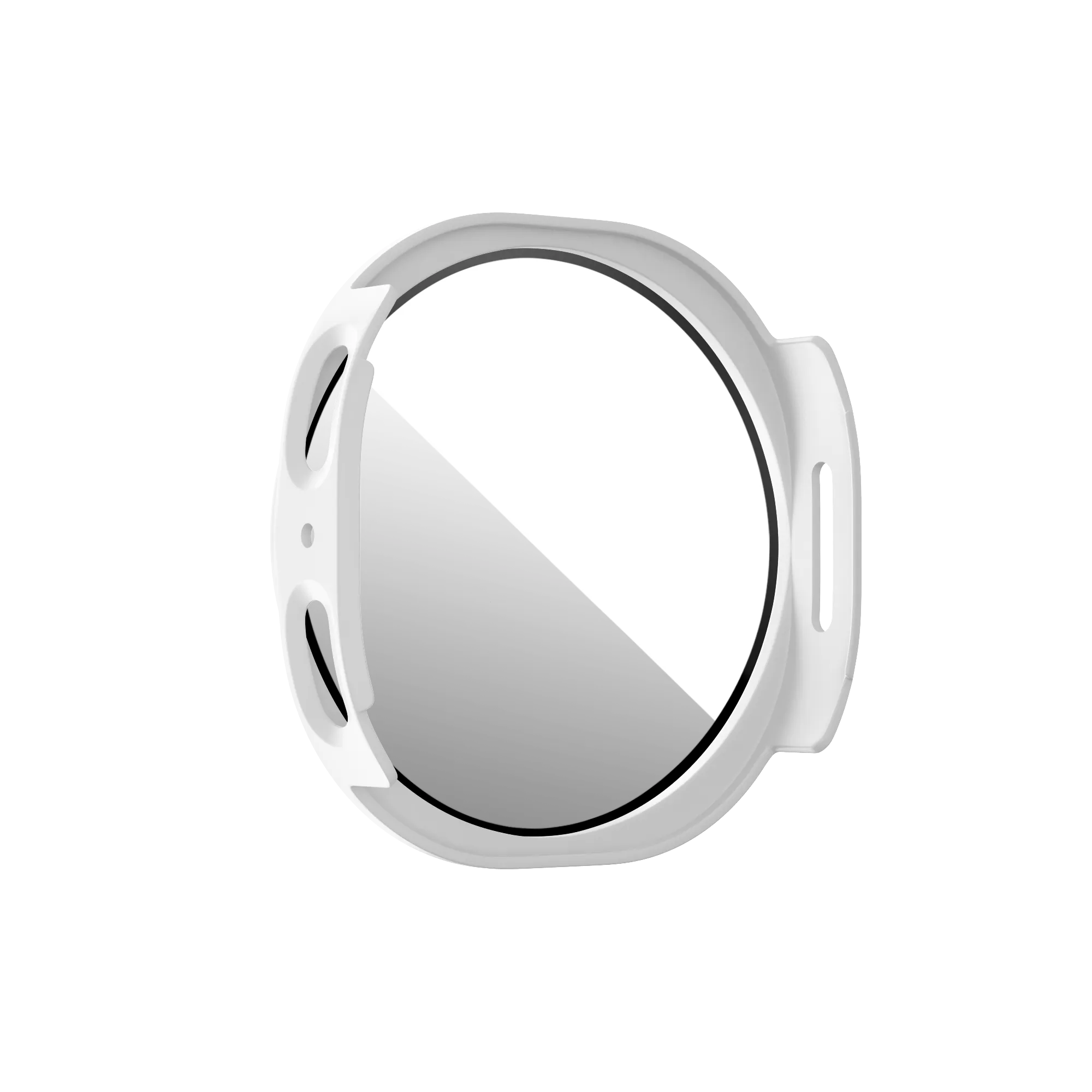 Bandz Samsung Galaxy Watch 8 - 44mm PC Cover with Glass (White)