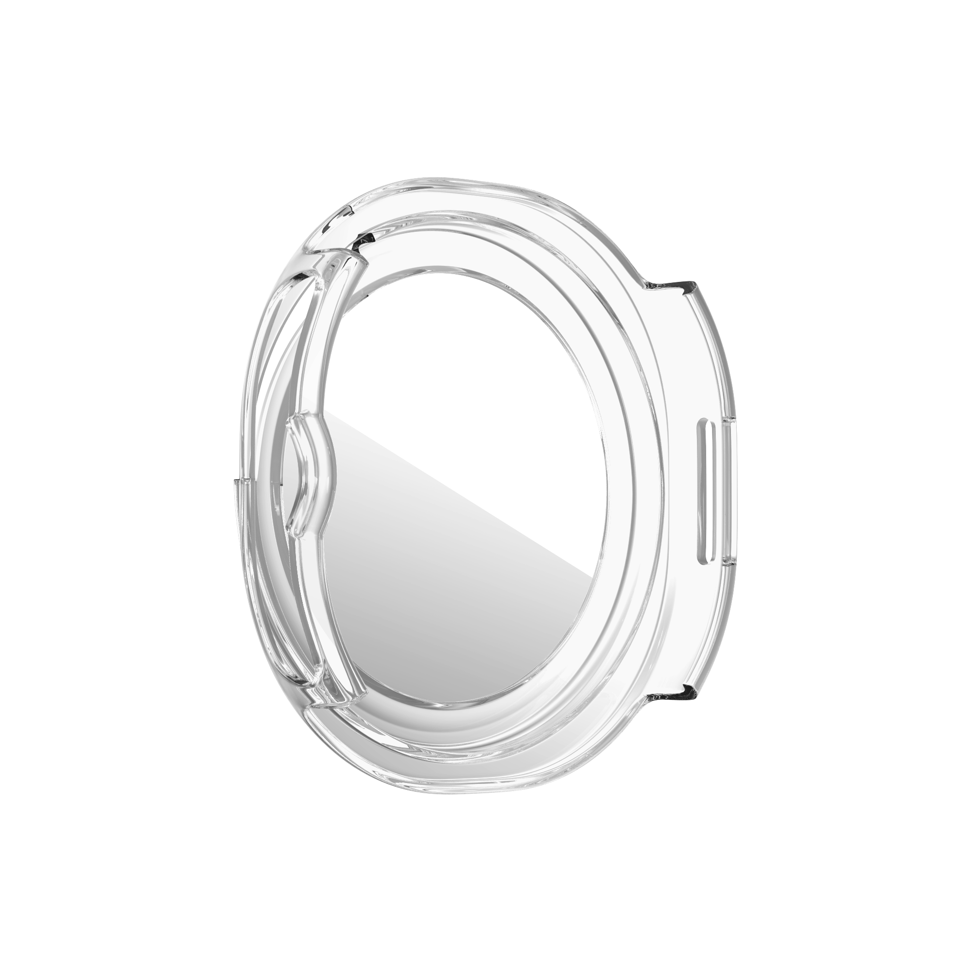 Bandz Samsung Galaxy Watch 8 Classic PC Cover with Glass (Transparent)