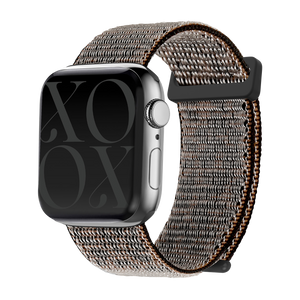 xoxo Wildhearts Apple Watch Nylon Strap (Black Leopard)