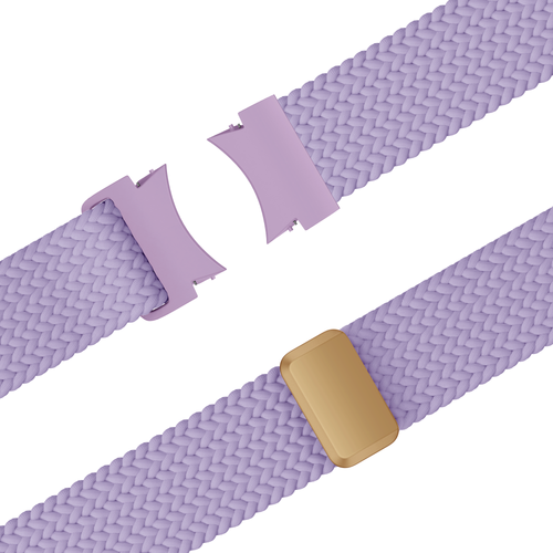 Bandz Bracelet trensé 'Easy Fit' Samsung Galaxy Watch 7 - 40mm (lila)