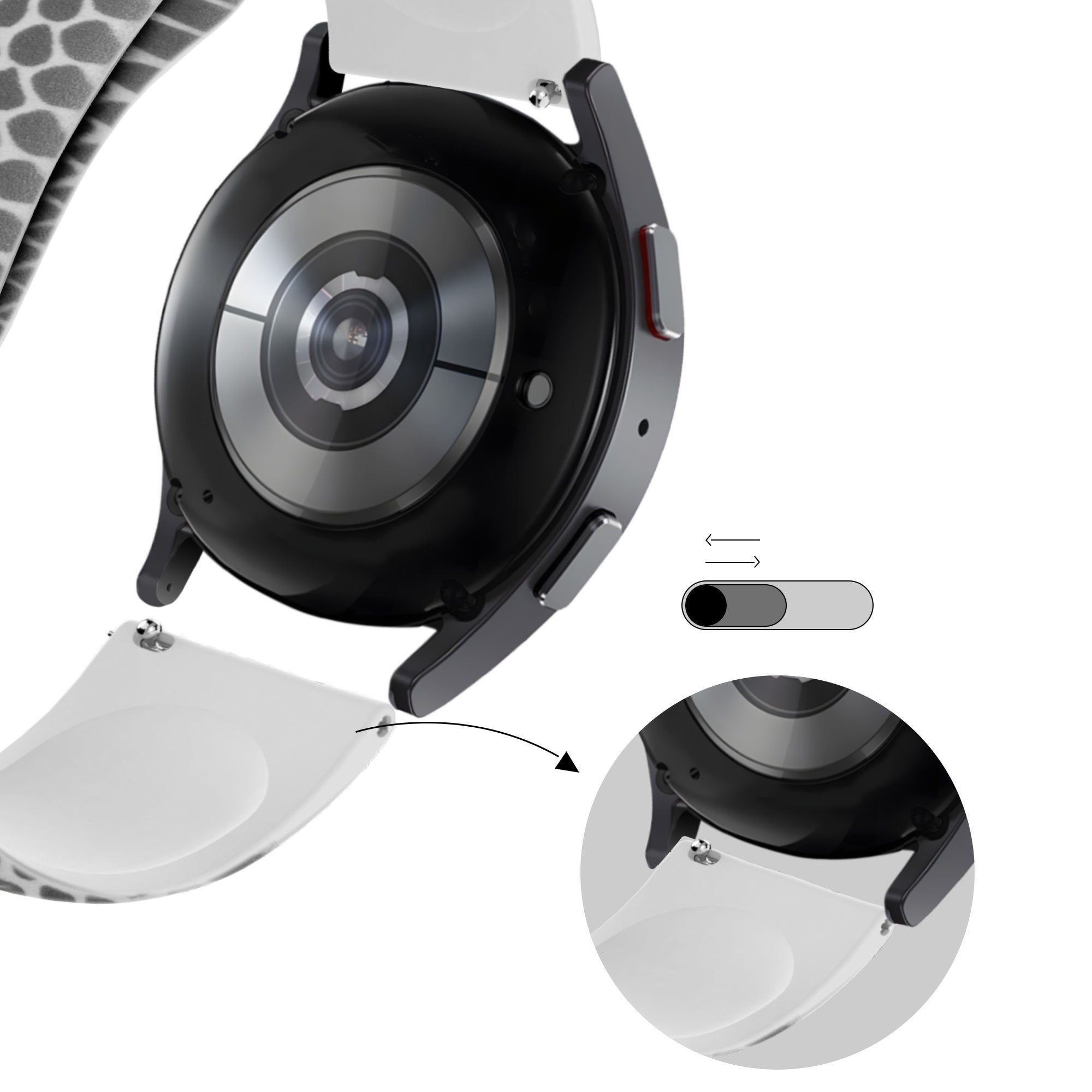 Bandz Coros Apex 2 Silicone Strap 'Snake'