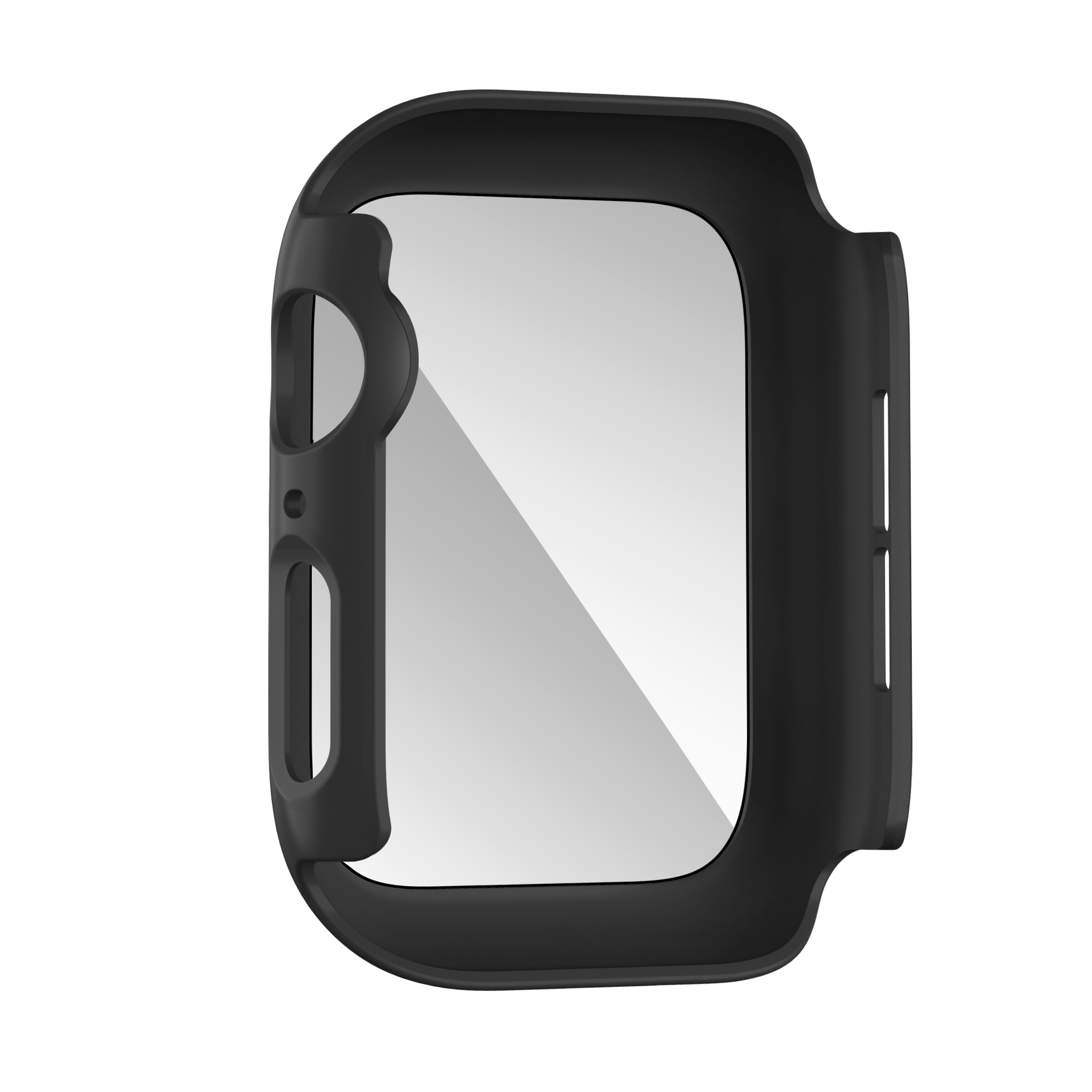 Bandz Coque PC avec verre Apple Watch 10 - 42mm (noir)