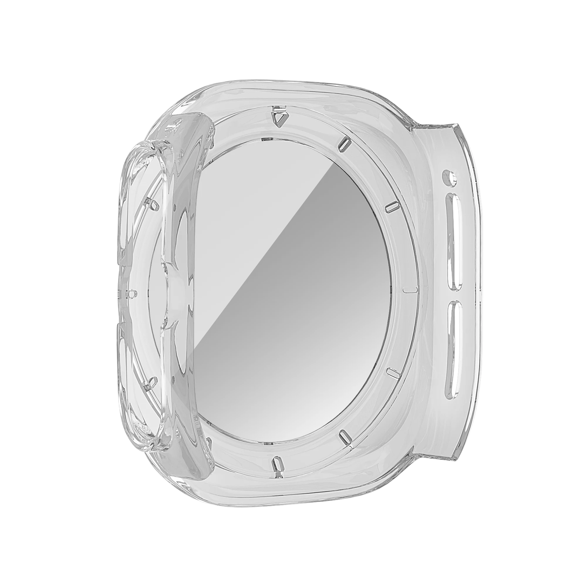 Bandz Samsung Galaxy Watch Ultra PC Case with Glass (Transparent)
