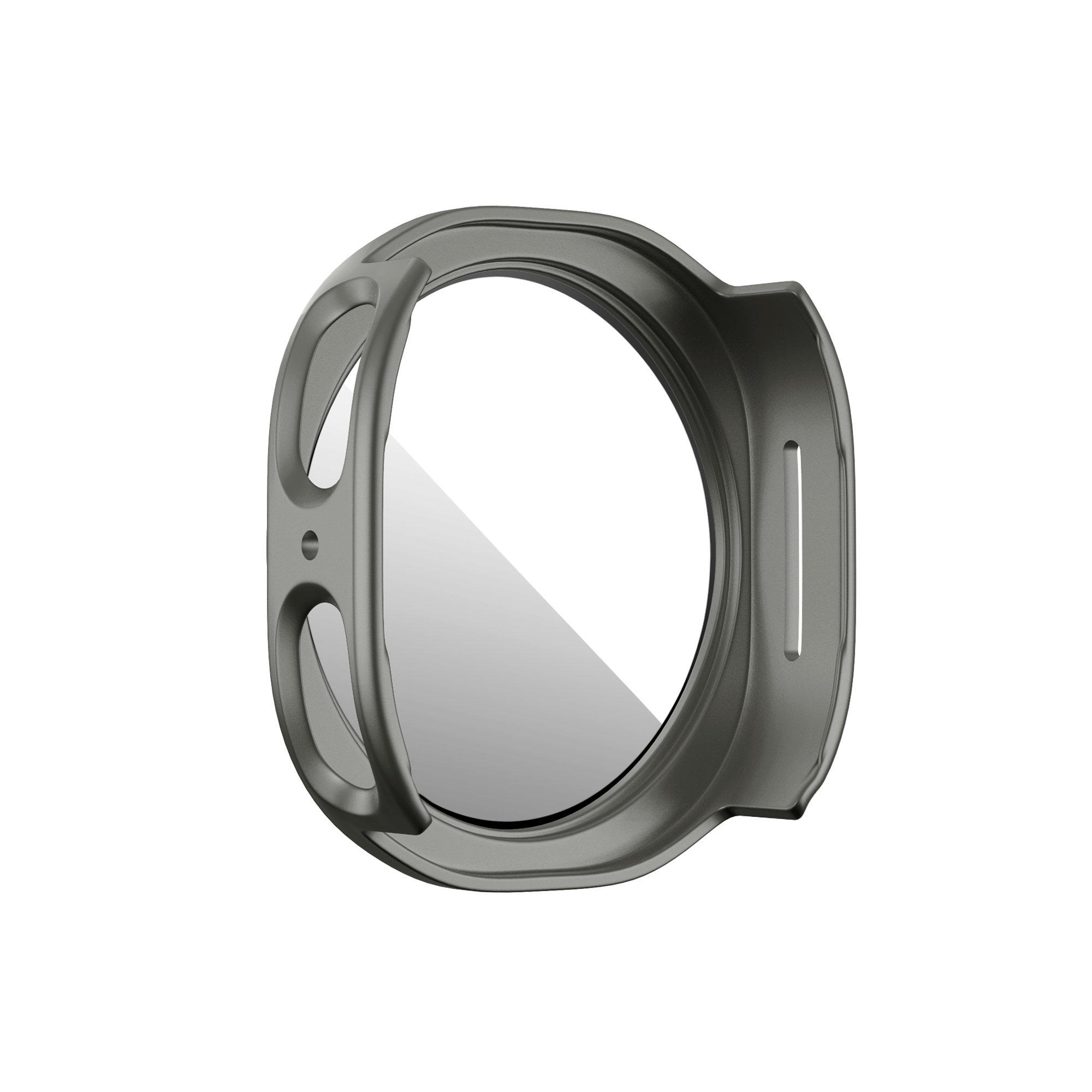 Bandz Coque PC avec verre Samsung Galaxy Watch 8 - 44mm (titane doré)