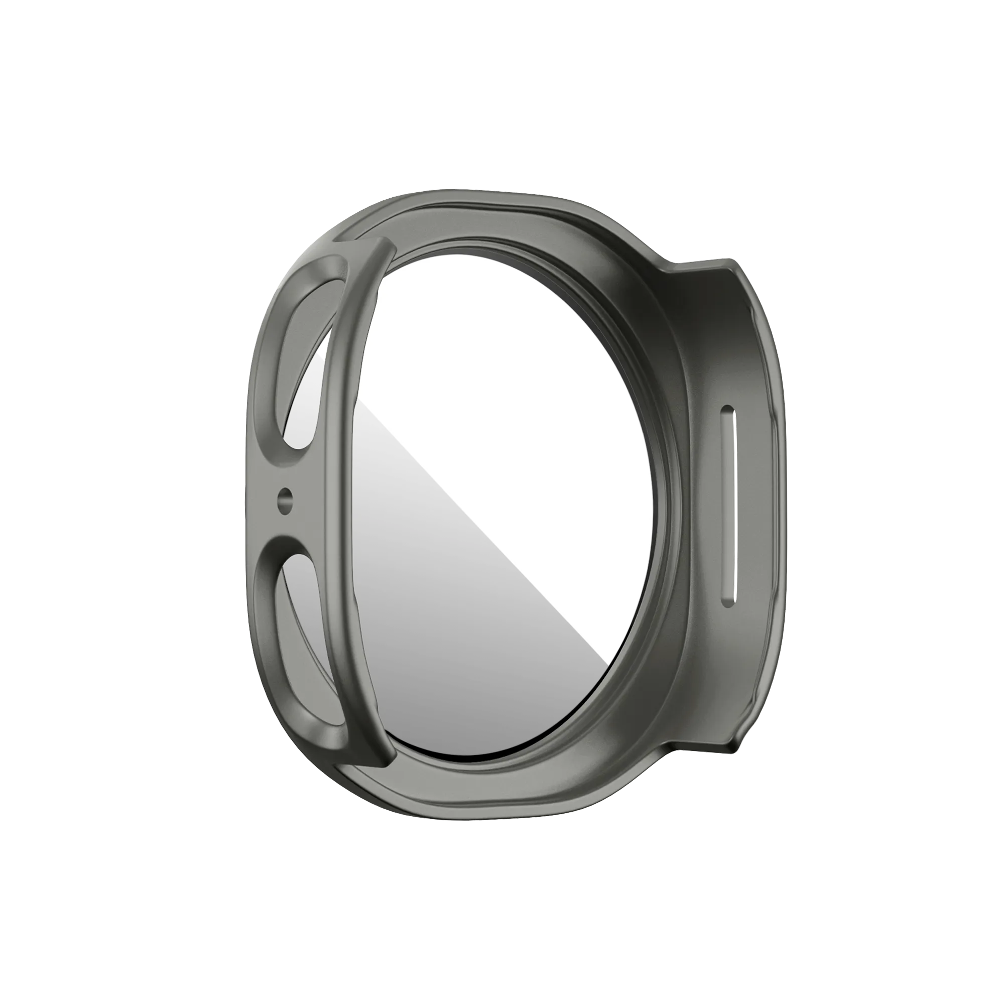 Bandz Coque PC avec verre Samsung Galaxy Watch 8 - 44mm (titane doré)