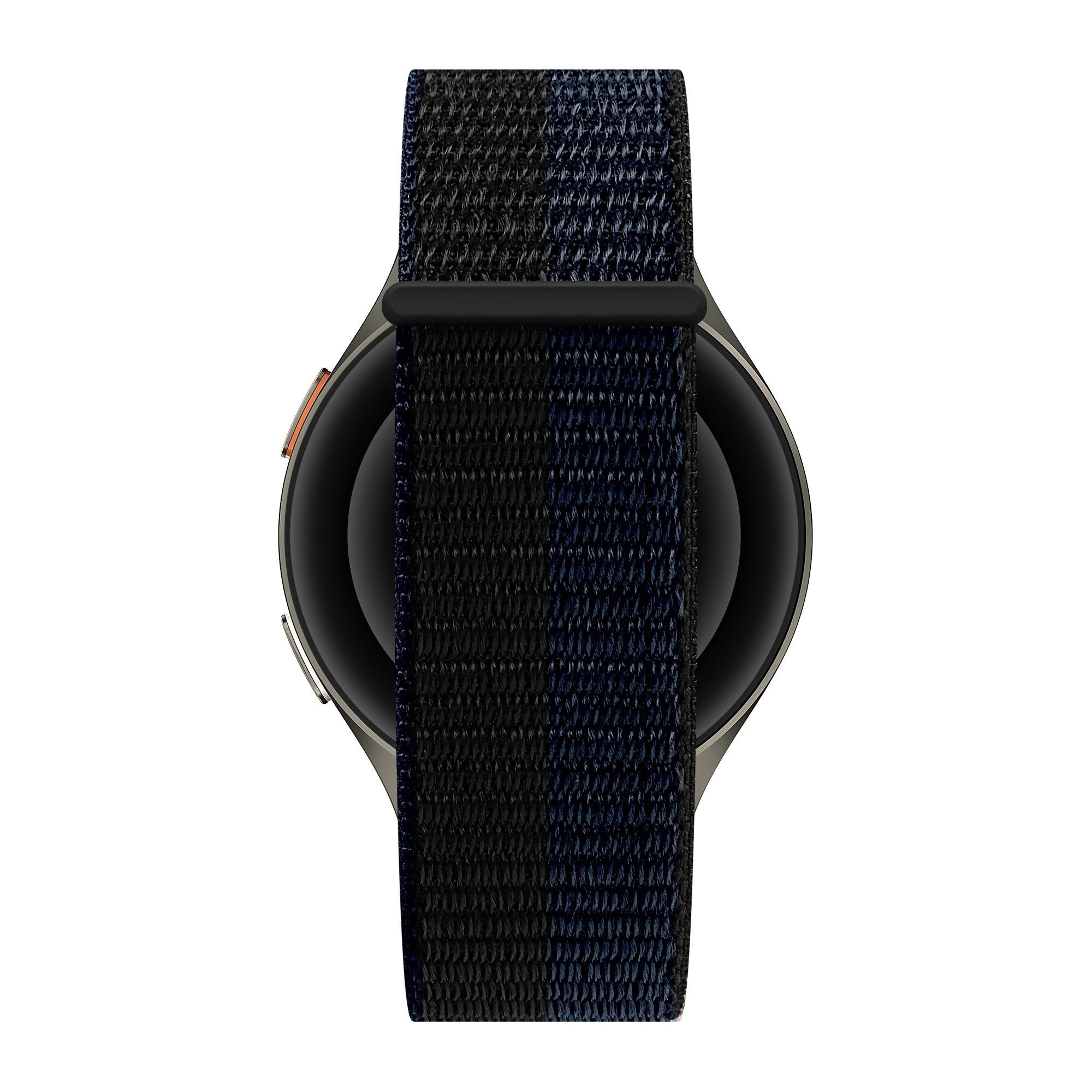 Bandz Bracelet nylon 'Easy fit' Amazfit Balance 2 (noir/bleu)