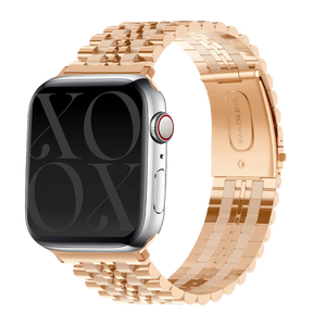 Bracelet acier xoxo Wildhearts Apple Watch (rose/doré)