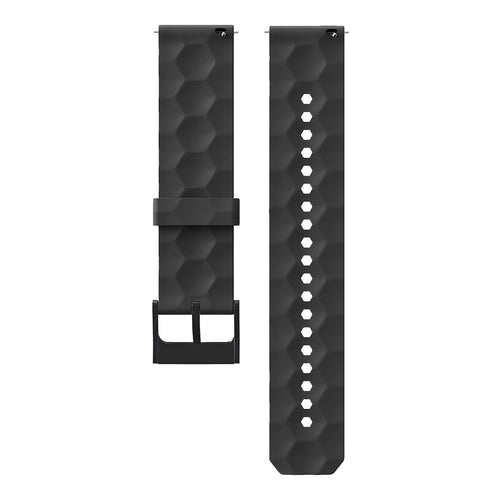 Bracelet silicone Hexa Oppo Watch X2 (noir)
