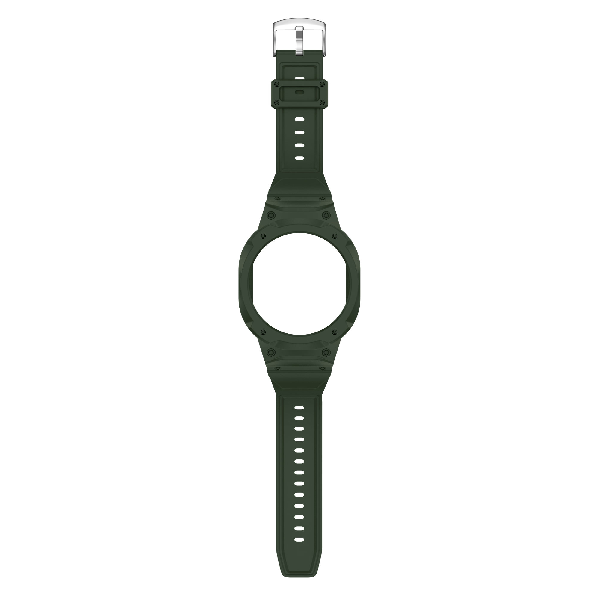 Samsung Galaxy Watch 8 - 44mm TPU Strap with Frame (Green)