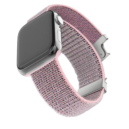 Bandz Apple Watch Ultra Nylon Strap 'Classic' P-Buckle (Pink Sand)