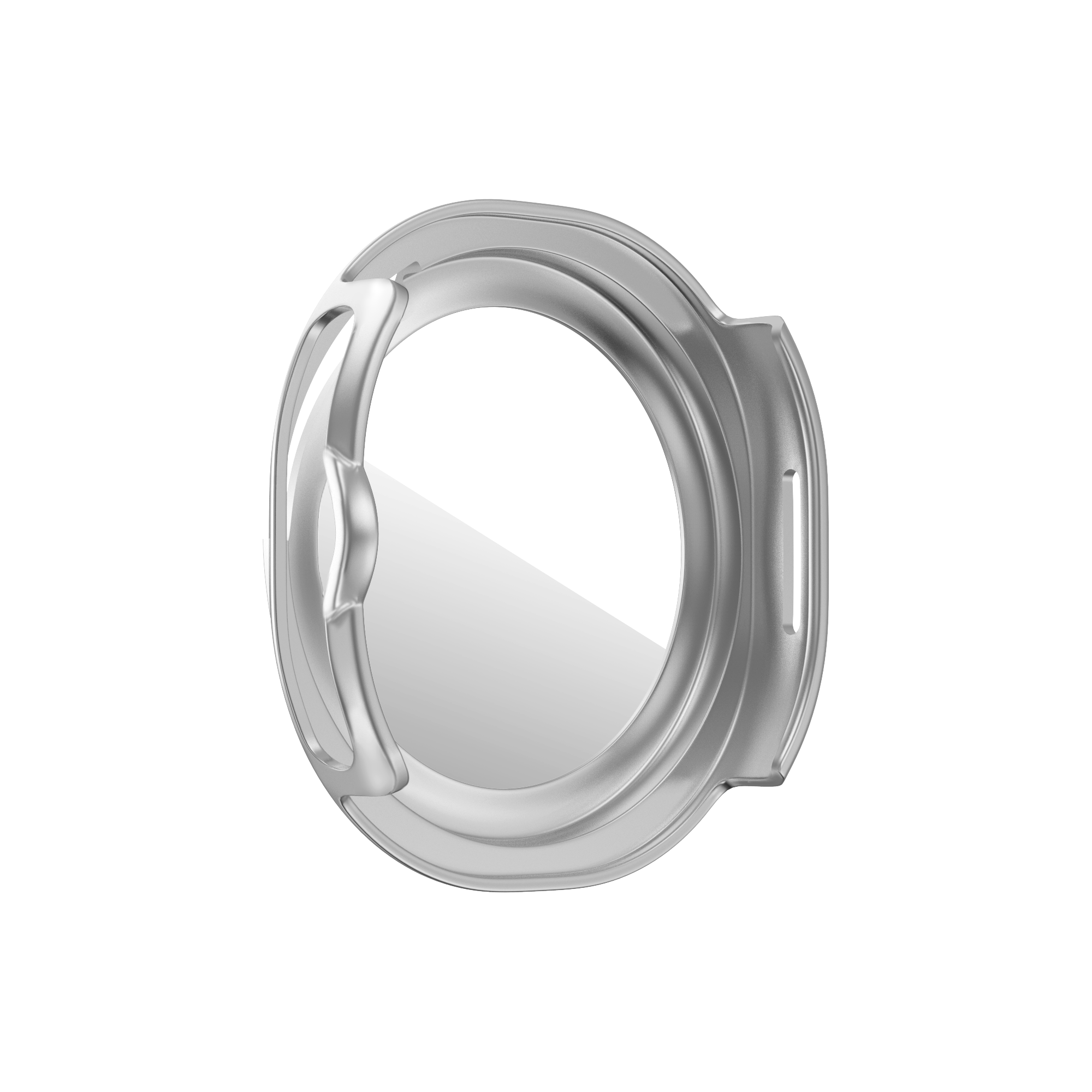 Bandz Coque PC avec verre Samsung Galaxy Watch 8 Classic (argent)