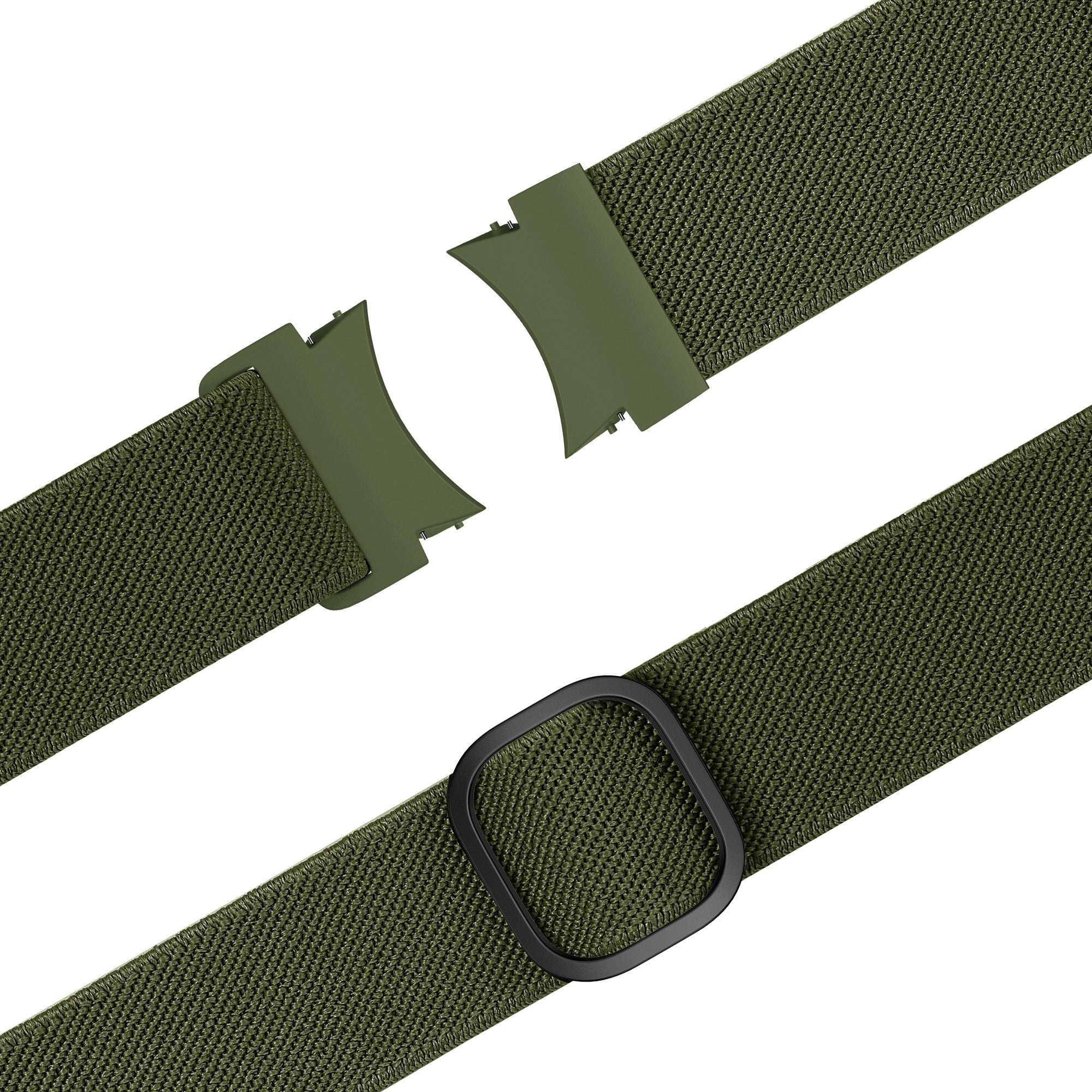 Bandz Bracelet elastique 'Easy Fit' Samsung Galaxy Watch 4 Classic 46mm (vert)