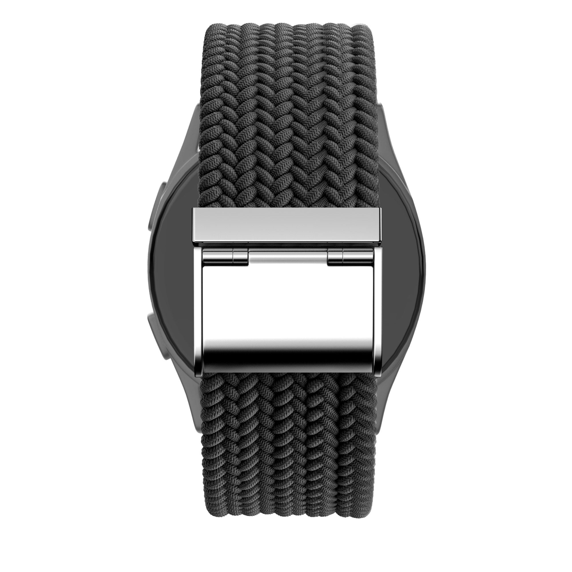 Bandz Bracelet nylon tressé Garmin Approach S40 (noir)