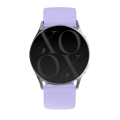 xoxo Wildhearts Fossil Gen 5e 44mm Silicone Strap (Lilac)