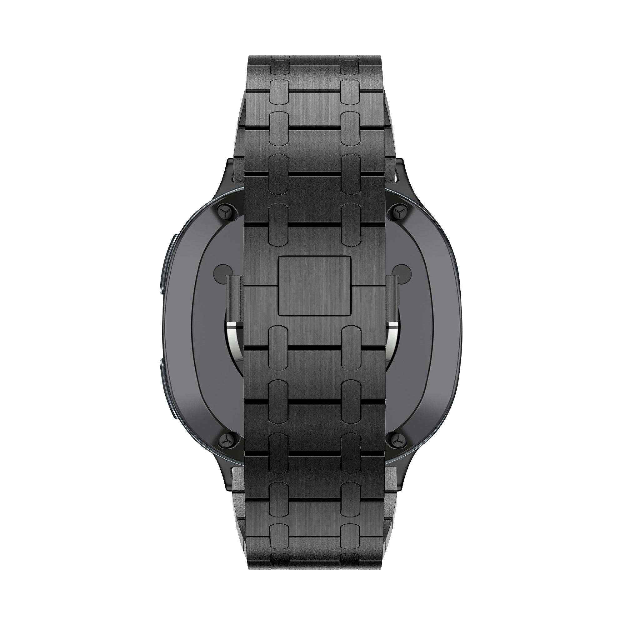 Bandz Samsung Galaxy Watch 8 - 44mm Steel Strap 'Royal' (Black)