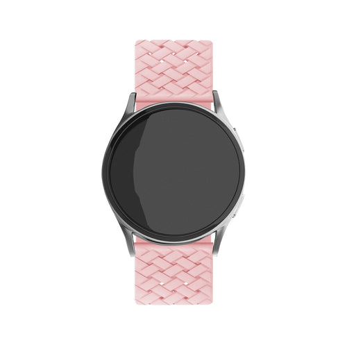 Coros Pace 2 Braided Silicone Strap (Pink)