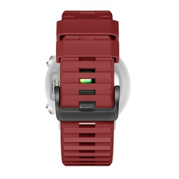 Bandz Bracelet silicone á boucle Garmin Instinct 3 - 45mm (rouge)