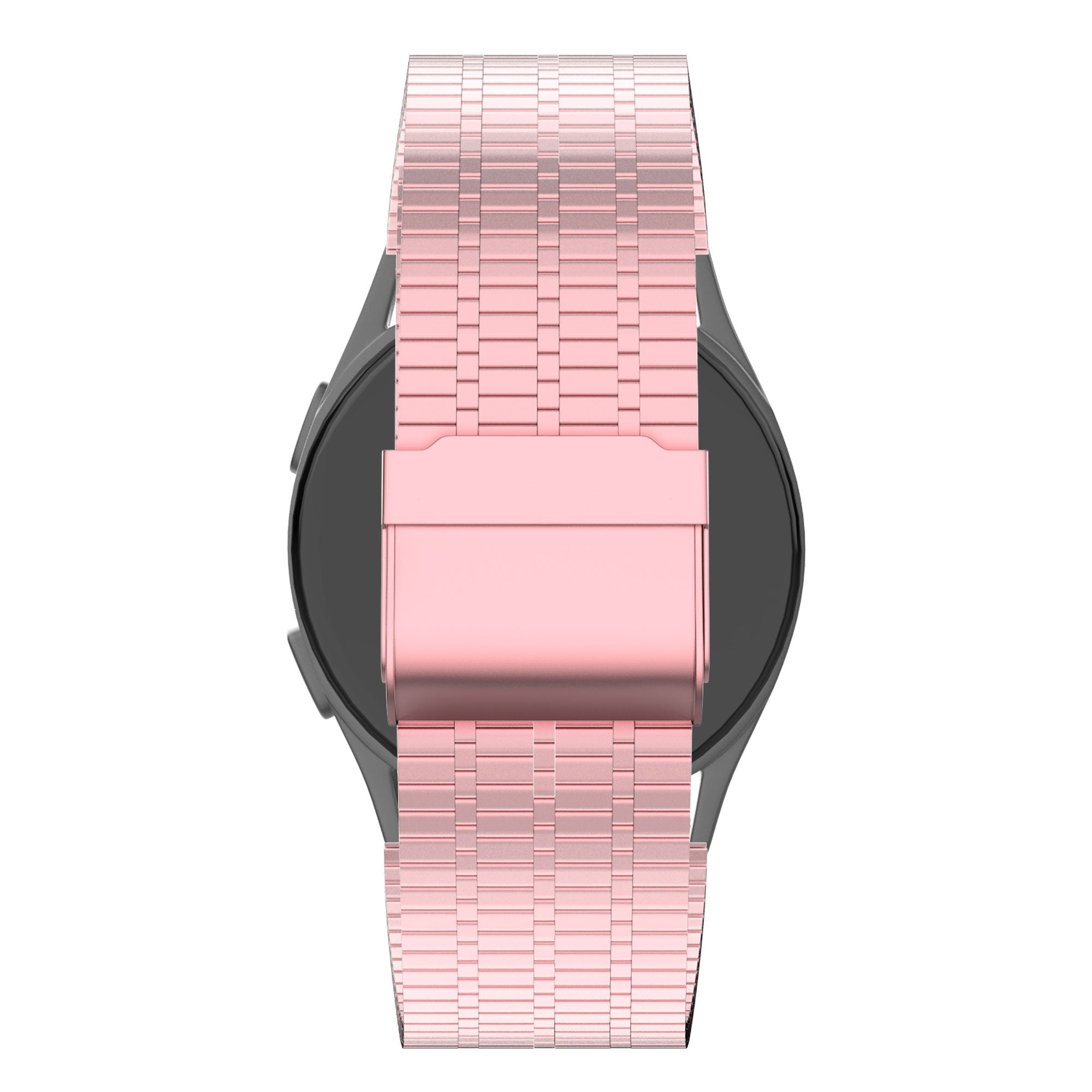 Bandz Bracelet acier réglable Garmin Vivoactive 5 (rose)