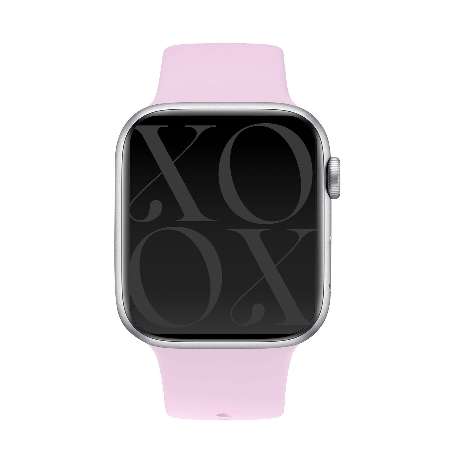 Bracelet silicone xoxo Wildhearts Apple Watch (rose vif)