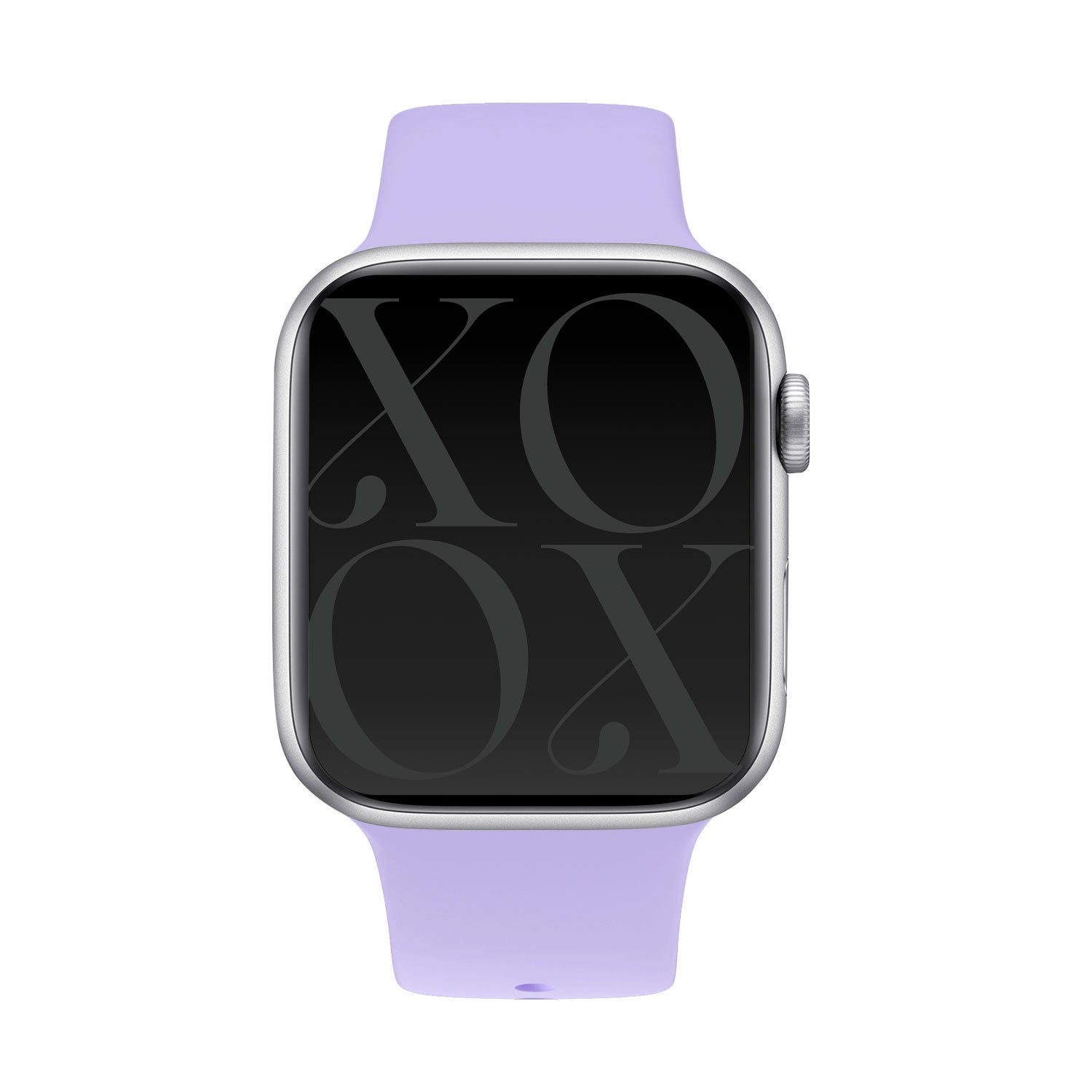 Bracelet silicone xoxo Wildhearts Apple Watch (lilas)
