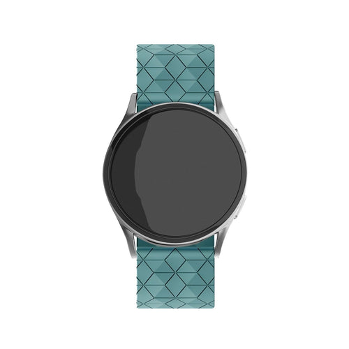 Suunto 9 Peak Silicone Hexa Strap (Greyblue)