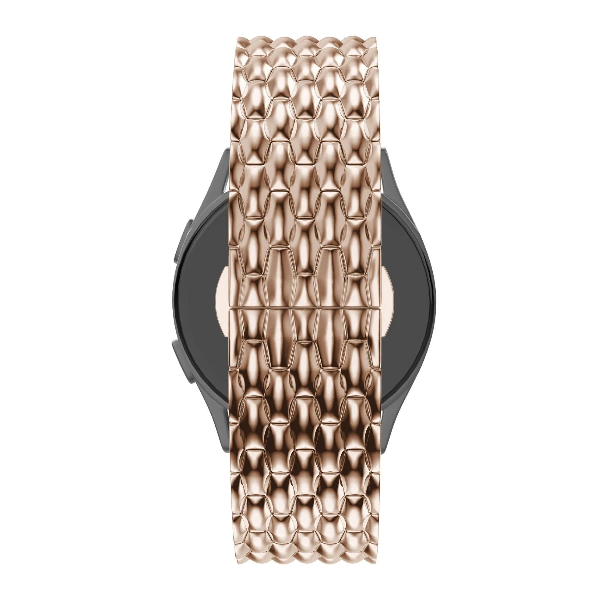 Bandz Bracelet acier 'Dragon' Coros Pace 2 (rose/doré)