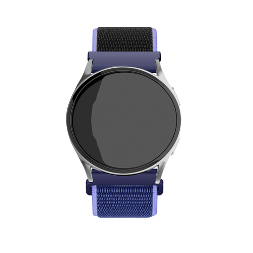 Bracelet nylon Garmin Venu 3 (bleu/noir)
