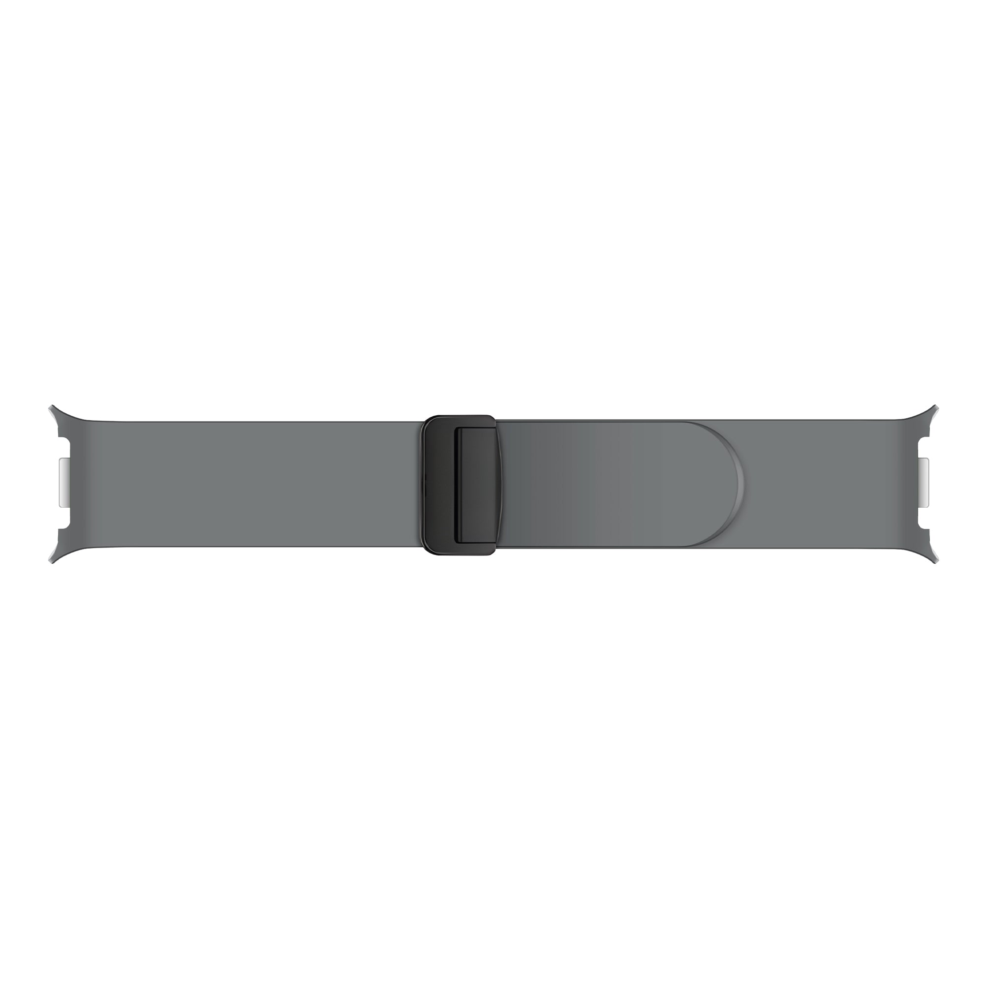 Bracelet silicone avec boucle Samsung Galaxy Watch 8 - 40mm (gris foncé)