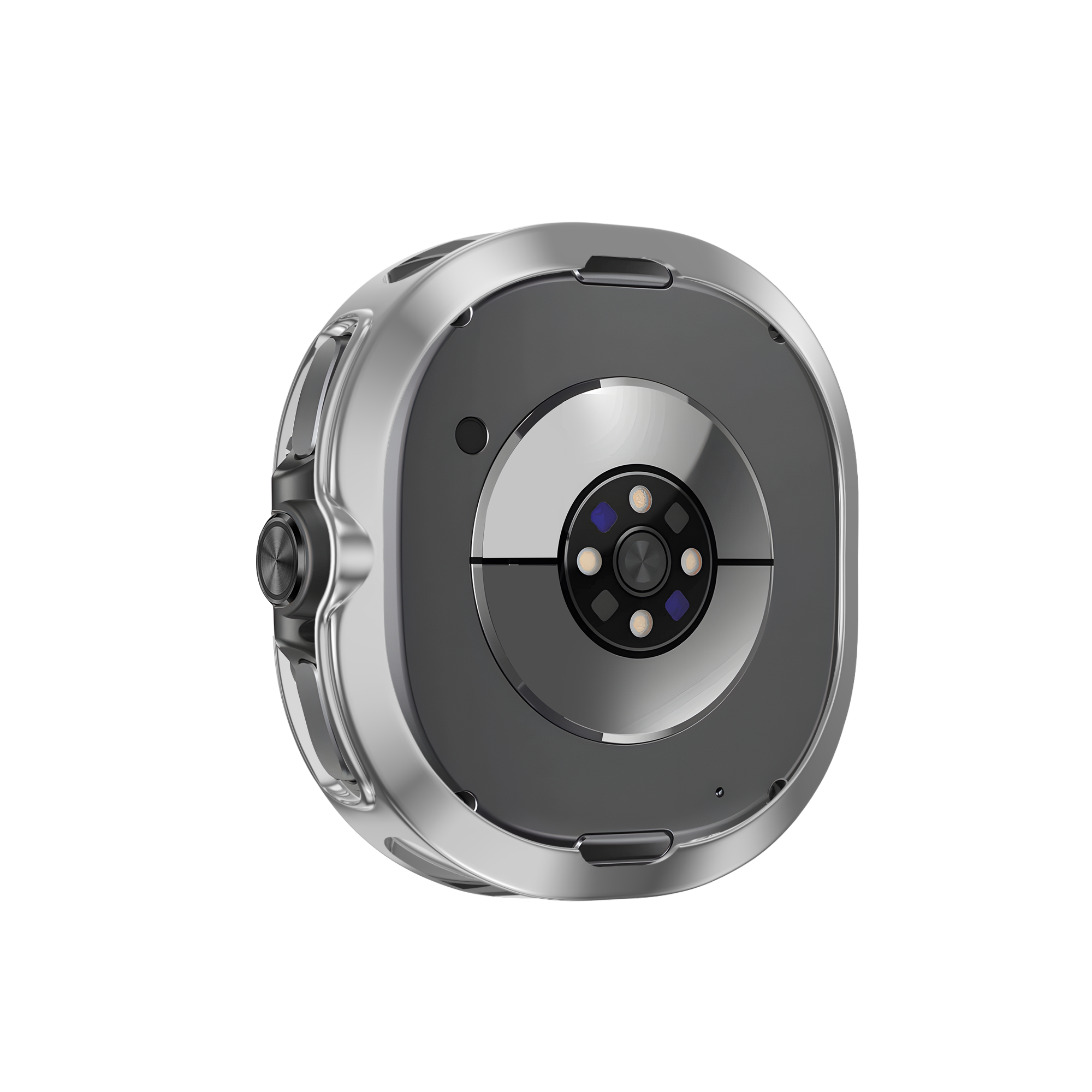 Bandz Coque TPU Samsung Galaxy Watch 8 Classic (argent)