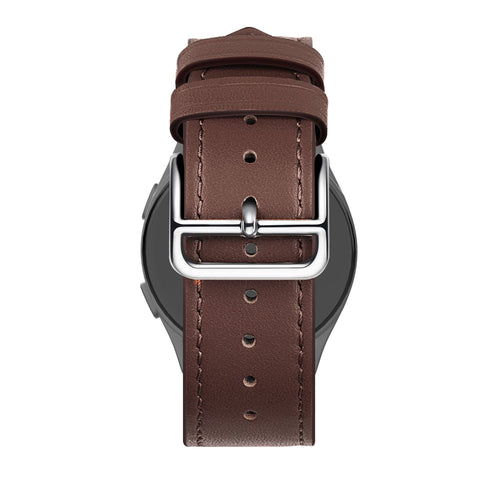 Bandz Bracelet cuir OnePlus Watch Lite 'Deluxe' (marron)