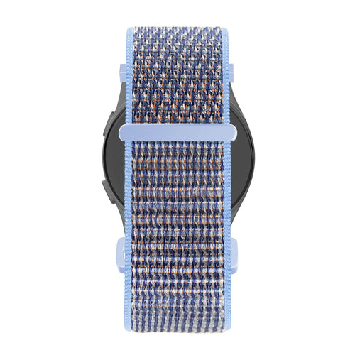 Bandz Bracelet nylon à boucle Pebble Round 2 - 20mm (bleu azur)