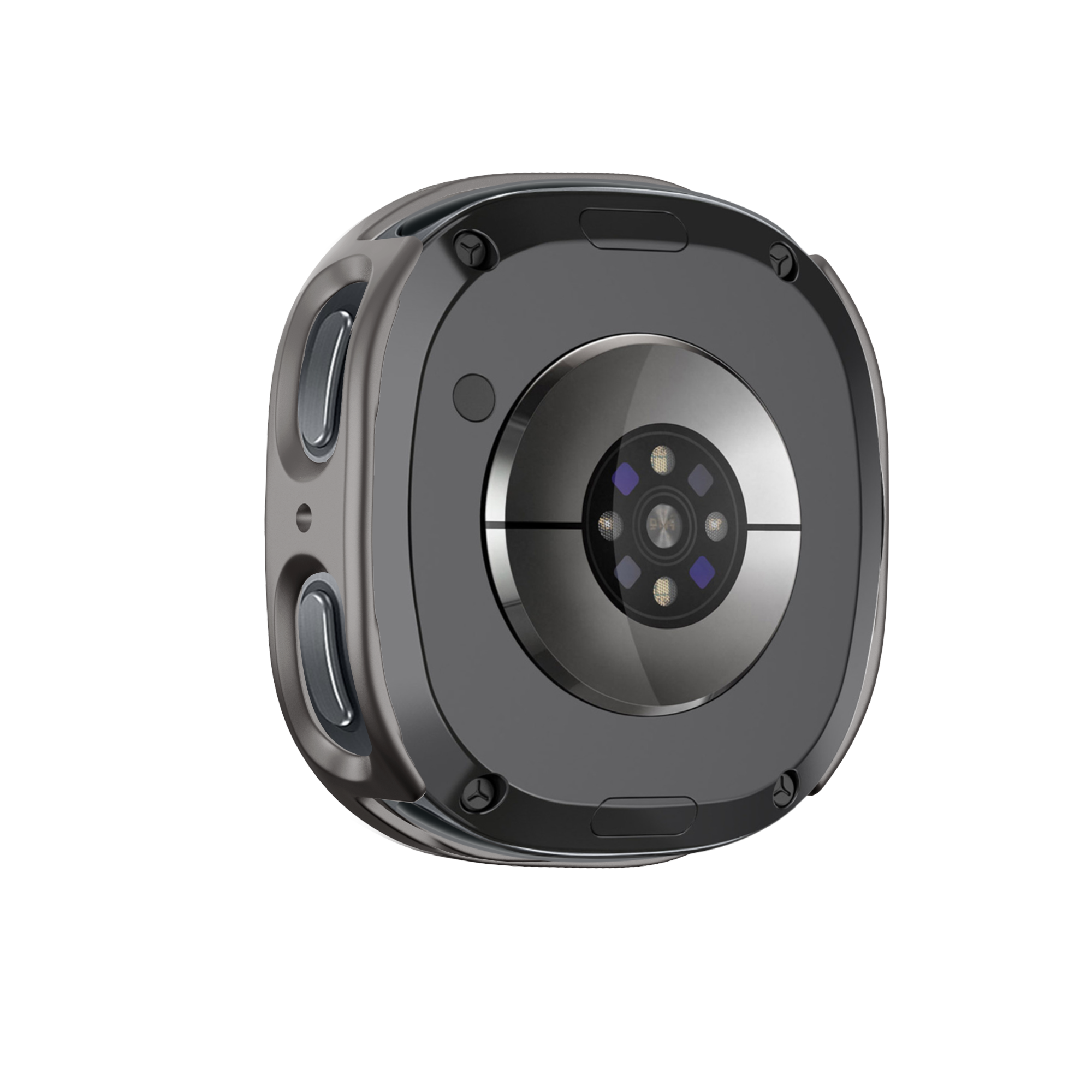 Bandz Coque PC avec verre Samsung Galaxy Watch 8 - 44mm (titane doré)