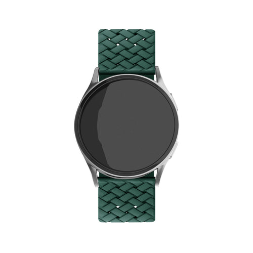 Amazfit Bip U (Pro) Braided Silicone Strap (Dark Green)