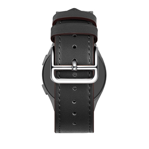 Bandz Polar Vantage M3 Leather Strap 'Deluxe' (Black)