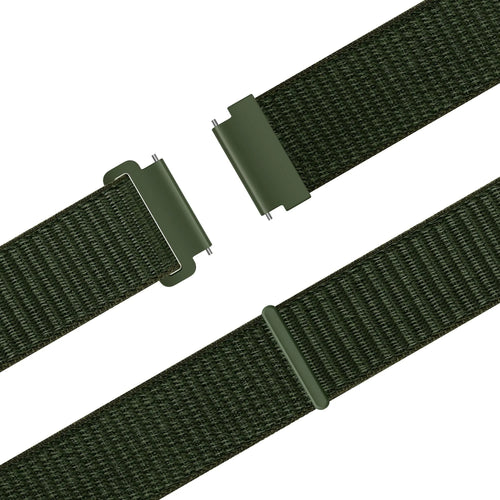 Bandz Oppo Watch X2 Nylon Strap 'Easy Fit' (Green)