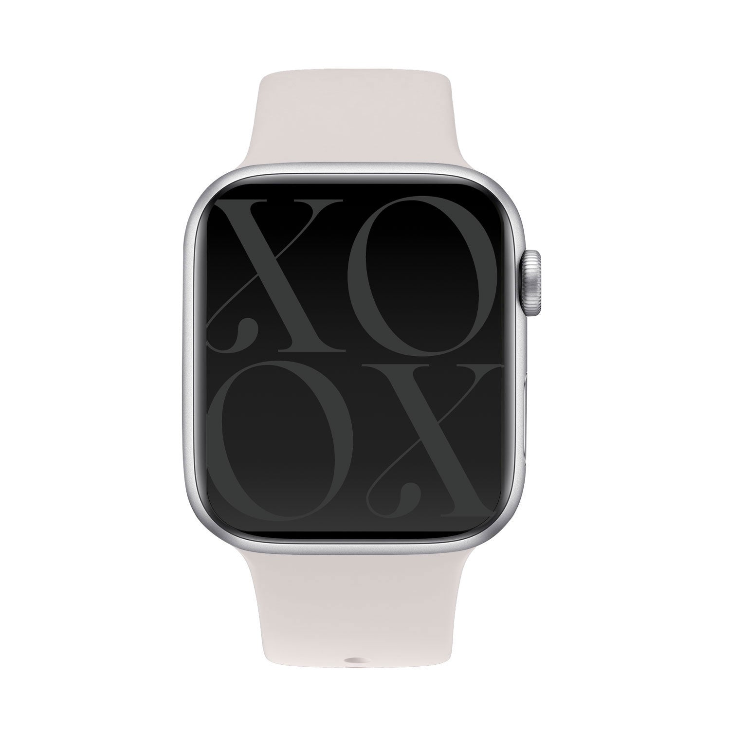 Bracelet silicone xoxo Wildhearts Apple Watch (beige)