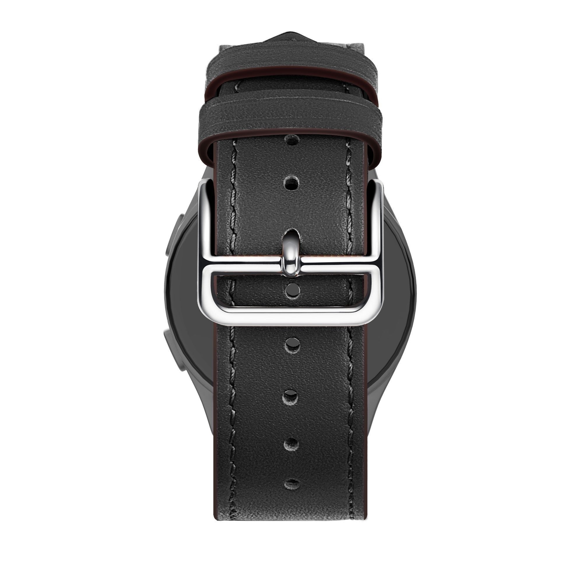 Bandz Suunto Run Leather Strap 'Deluxe' (Black)