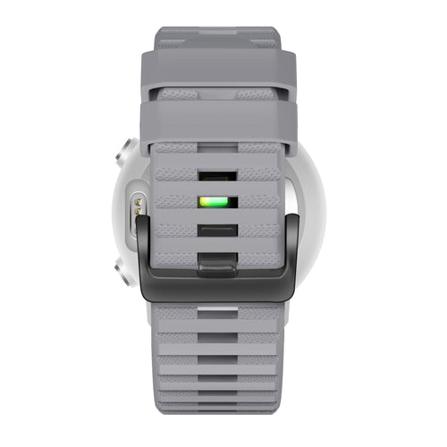 Bandz Bracelet silicone à boucle Garmin Instinct (gris)