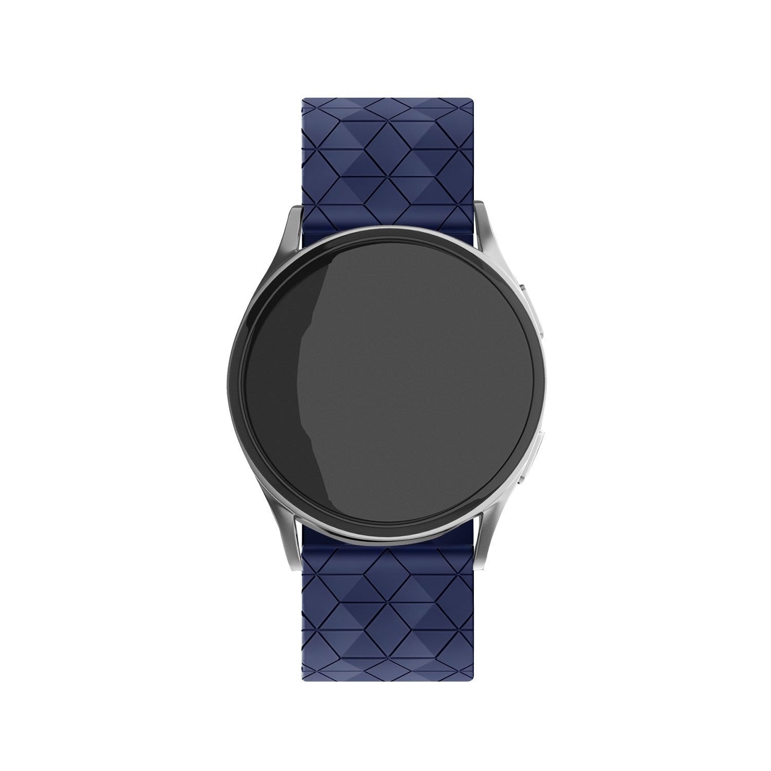 Bracelet silicone Hexa Oppo Watch X2 (bleu foncé)