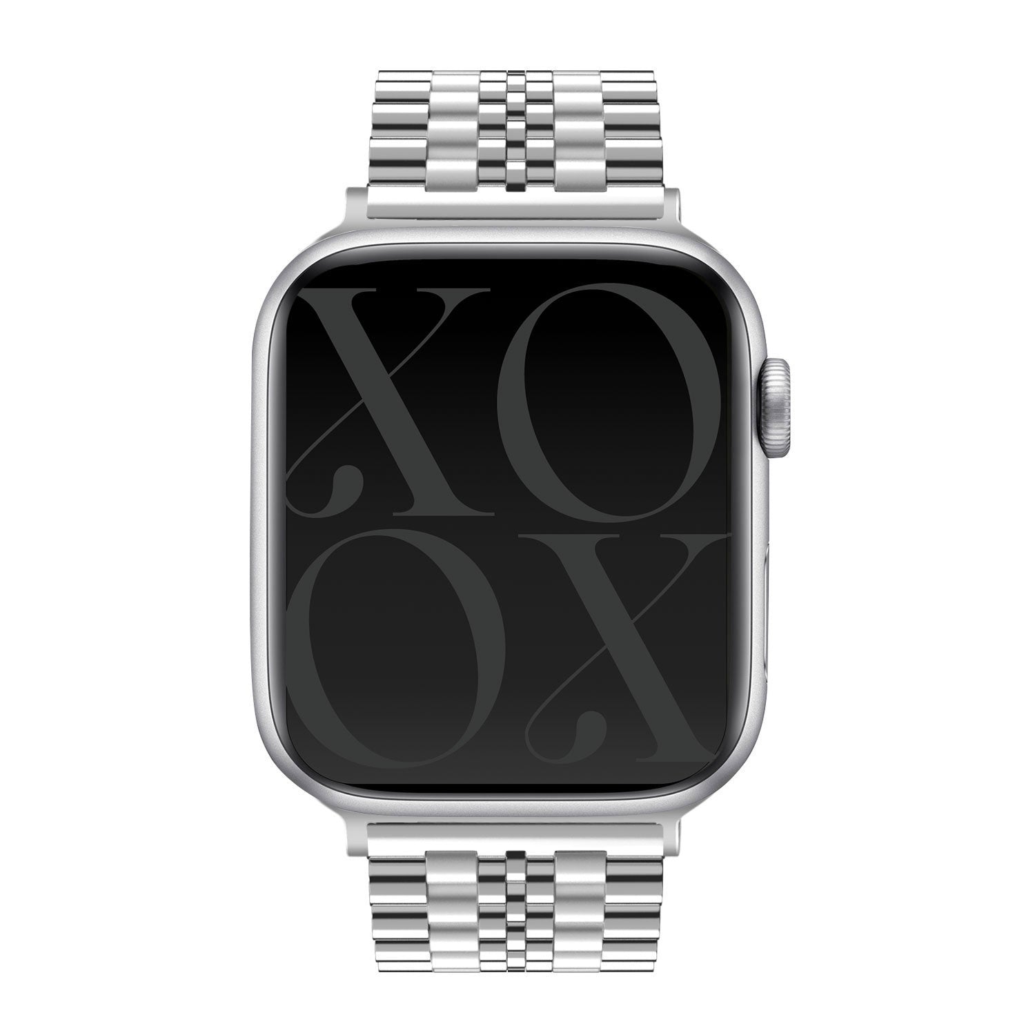 Bracelet acier xoxo Wildhearts Apple Watch (argenté)