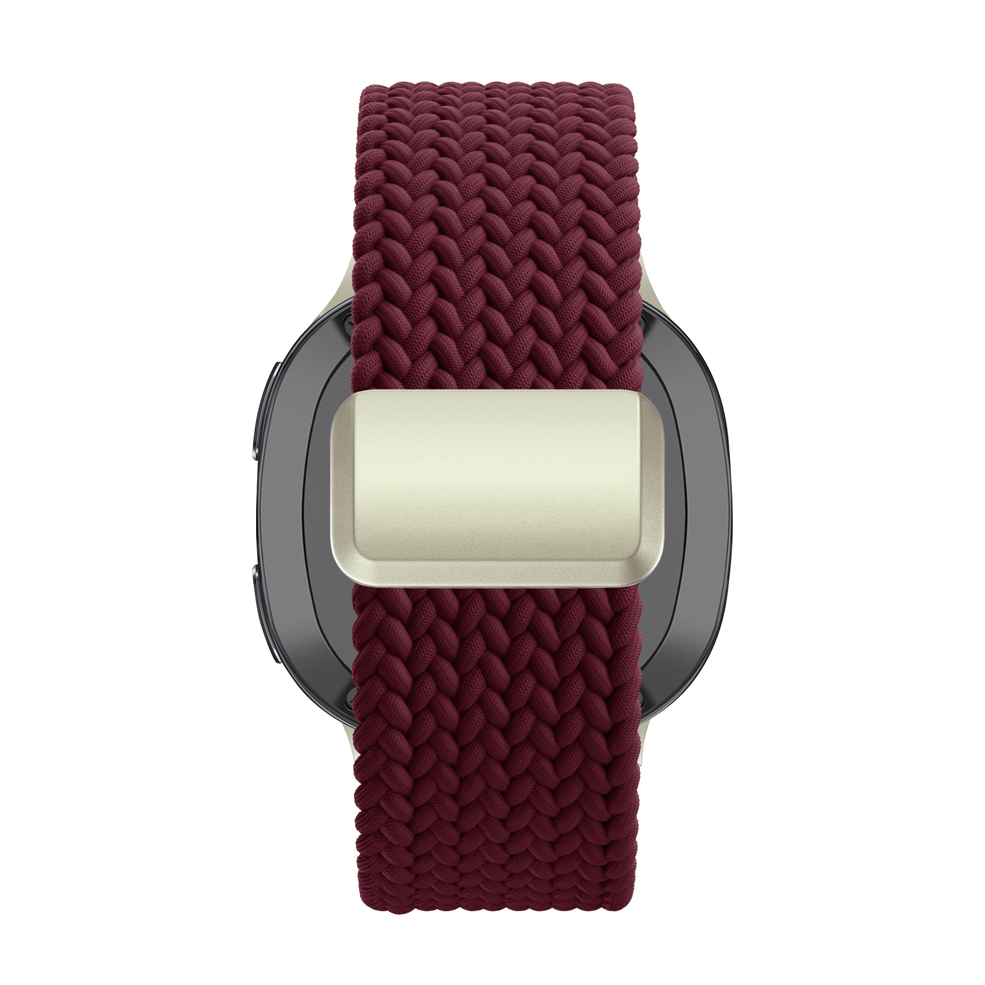 Bandz Samsung Galaxy Watch 8 Classic Magnetic Braided Strap (Wine Red)