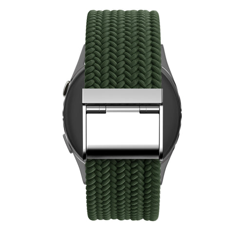 Bandz Garmin Bounce 2 Woven Nylon Strap (Olive Green)