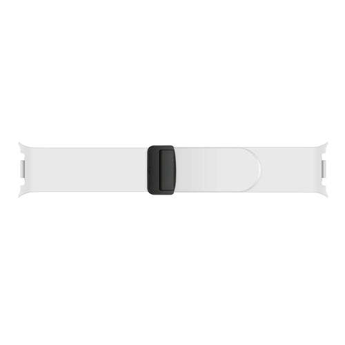 Bracelet silicone avec boucle Samsung Galaxy Watch 8 - 40mm (blanc)