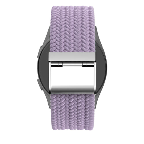 Bandz Garmin Forerunner 245 Woven Nylon Strap (Light Purple)