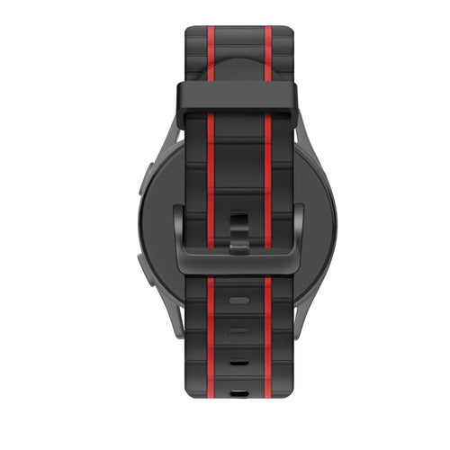 Bandz Bracelet sport à rayuresSuunto 5 Peak (noir/rouge)