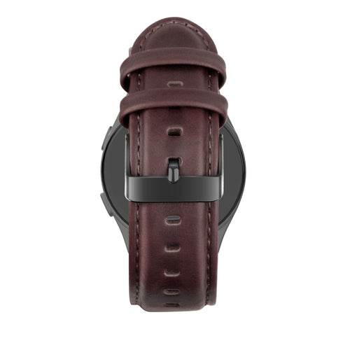Bandz Suunto 9 Peak Pro Leather Strap 'Classic' (Dark Brown)